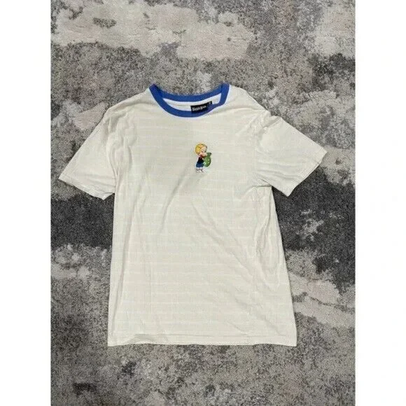 Richie Rich Official T-Shirt Mens Small Money Bag Embroidered Short Sleeve Shirt - Picture 3 of 6